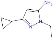 5-Cyclopropyl-2-ethylpyrazol-3-amine
