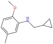 n-(Cyclopropylmethyl)-2-methoxy-5-methylaniline