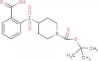 2-{[1-(t-Butoxycarbonyl)piperidin-4-yl]sulphonyl}benzoic acid