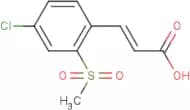 (2E)-3-[4-Chloro-2-(methylsulphonyl)phenyl]acrylic acid