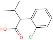 2-(2-Chlorophenyl)-3-methylbutanoic acid