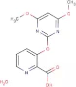 3-[(4,6-Dimethoxypyrimidin-2-yl)oxy]pyridine-2-carboxylic acid monohydrate