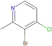 3-Bromo-4-chloro-2-methylpyridine