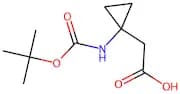 2-(1-{[(tert-Butoxy)carbonyl]amino}cyclopropyl)acetic acid