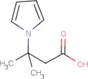 3-Methyl-3-(1H-pyrrol-1-yl)butanoic acid