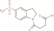 4-[2,3-Dihydro-5-(methylsulphonyl)-1H-indol-1-yl]-4-oxobutanoic acid