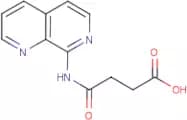 4-(1,7-Naphthyridin-8-ylamino)-4-oxobutanoic acid