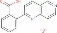 2-(1,6-Naphthyridin-2-yl)benzoic acid hydrate