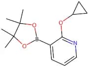 2-Cyclopropoxy-3-(4,4,5,5-tetramethyl-1,3,2-dioxaborolan-2-yl)pyridine