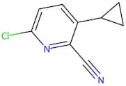 2-Pyridinecarbonitrile, 6-chloro-3-cyclopropyl-