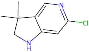6-Chloro-3,3-dimethyl-2,3-dihydro-1H-pyrrolo[3,2-c]pyridine