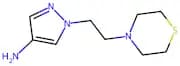 1-(2-Thiomorpholinoethyl)-1h-pyrazol-4-amine