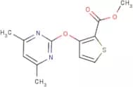 Methyl 3-[(4,6-dimethylpyrimidin-2-yl)oxy]thiophene-2-carboxylate