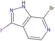 7-Bromo-3-iodo-1H-pyrazolo[3,4-c]pyridine