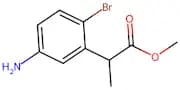 Methyl 2-(5-amino-2-bromophenyl)propanoate