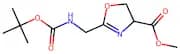 Methyl 2-(((tert-butoxycarbonyl)amino)methyl)-4,5-dihydrooxazole-4-carboxylate