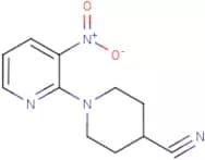 1-(3-Nitropyridin-2-yl)piperidine-4-carbonitrile