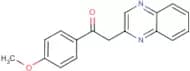 1-(4-Methoxyphenyl)-2-quinoxalin-2-ylethanone