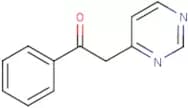 1-Phenyl-2-(pyrimidin-4-yl)ethan-1-one