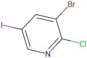 3-Bromo-2-chloro-5-iodopyridine
