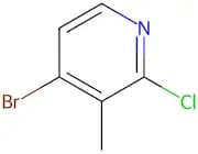 4-Bromo-2-chloro-3-methylpyridine