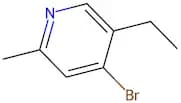 4-Bromo-5-ethyl-2-methylpyridine