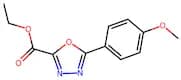 Ethyl 5-(4-methoxyphenyl)-1,3,4-oxadiazole-2-carboxylate
