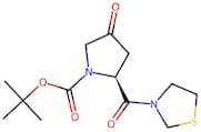(S)-tert-Butyl 4-oxo-2-(thiazolidine-3-carbonyl)pyrrolidine-1-carboxylate