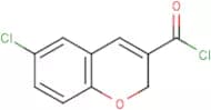 6-Chloro-2H-1-benzopyran-3-carbonyl chloride