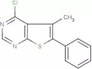 4-Chloro-5-methyl-6-phenylthieno[2,3-d]pyrimidine