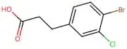 3-(4-Bromo-3-chlorophenyl)propanoic acid