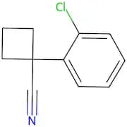 1-(2-Chlorophenyl)cyclobutanecarbonitrile