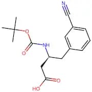 (S)-3-((tert-Butoxycarbonyl)amino)-4-(3-cyanophenyl)butanoic acid