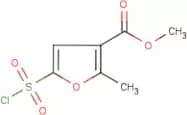 Methyl 5-(chlorosulphonyl)-2-methyl-3-furoate