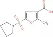 2-Methyl-5-[(pyrrolidin-1-yl)sulphonyl]-3-furoic acid