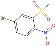 4-Bromo-2-(methylsulfonyl)-1-nitrobenzene