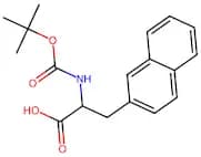 2-((Tert-butoxycarbonyl)amino)-3-(naphthalen-2-yl)propanoic acid