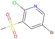 5-Bromo-2-chloro-3-(methylsulfonyl)pyridine