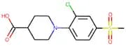 1-[2-Chloro-4-(methylsulphonyl)phenyl]piperidine-4-carboxylic acid