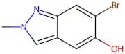 6-Bromo-2-methyl-2H-indazol-5-ol
