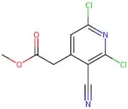 Methyl 2-(2,6-dichloro-3-cyanopyridin-4-yl)acetate