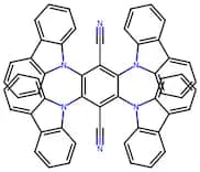 2,3,5,6-Tetrakis(carbazol-9-yl)-1,4-dicyanobenzene