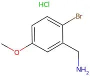 (2-Bromo-5-methoxyphenyl)methanamine hydrochloride