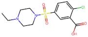2-Chloro-5-[(4-ethylpiperazin-1-yl)sulfonyl]benzoic acid