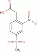 4-(Methylsulphonyl)-2-nitrophenylacetic acid