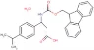 3-{[(9H-Fluoren-9-ylmethoxy)carbonyl]amino)-3-(4-isopropylphenyl)propanoic acid hydrate