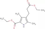 Ethyl 3,5-dimethyl-4-(3-ethoxy-3-oxopropyl)-1H-pyrrole-2-carboxylate
