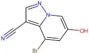 4-Bromo-6-hydroxypyrazolo[1,5-a]pyridine-3-carbonitrile