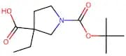 1-[(tert-Butoxy)carbonyl]-3-ethylpyrrolidine-3-carboxylic acid