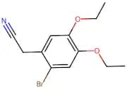 2-(2-Bromo-4,5-diethoxyphenyl)acetonitrile